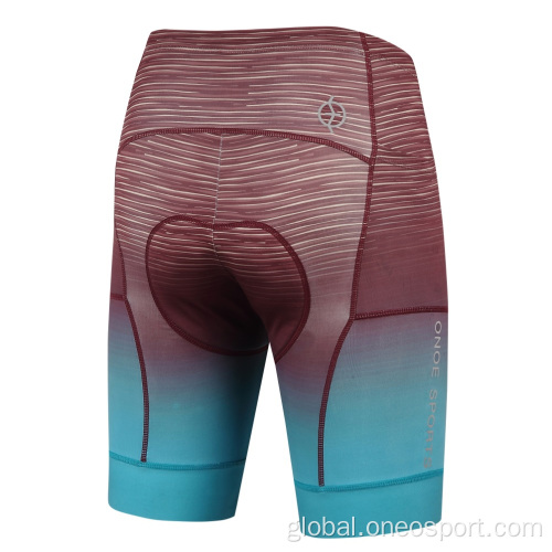 Women's Pro Team Shorts Sublimation Print Cycling Shorts